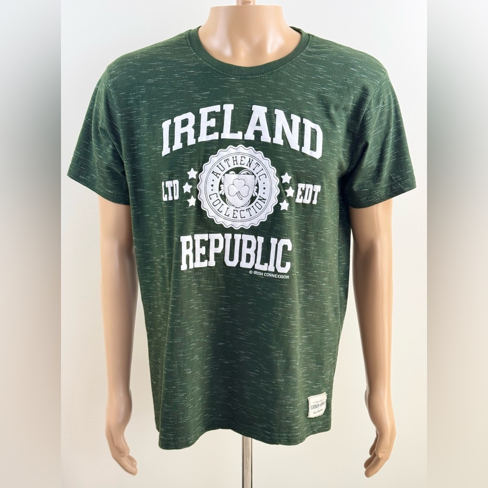 Original Celtic Urban Irish, Ireland Republic T-Shirt, Men's Size Large, Green